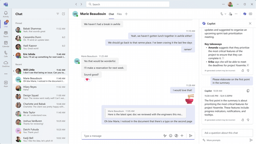 Team Chat